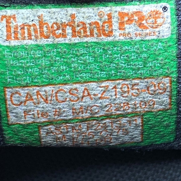 Timberland Pro Endurance Steel Toe Waterproof Leather Boots - Picture 10 of 10